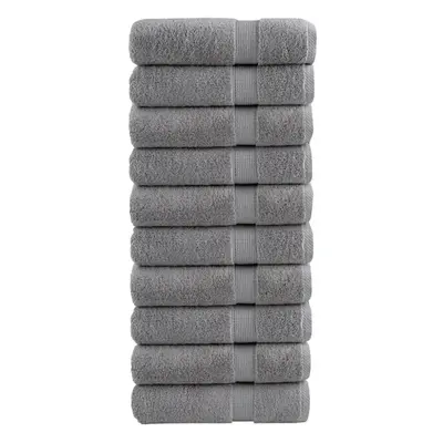 (grey, x cm/ pcs) vidaXL Premium Sauna Towels Guest Bath Towel pcs Gold 600gsm 100% Cotton