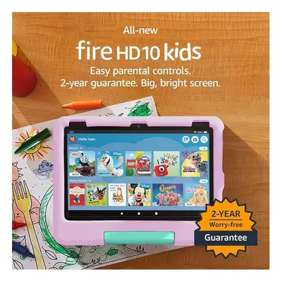 Amazon Fire HD Kids tablet ages to 7, 10.1" brilliant screen