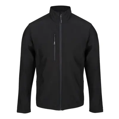 (L, Black) Regatta Professional Mens Honestly Made Recycled Soft Shell Jacket