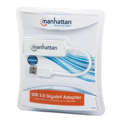 MANHATTAN USB 3.0 to Gigabit Ethernet Adapter (506847)