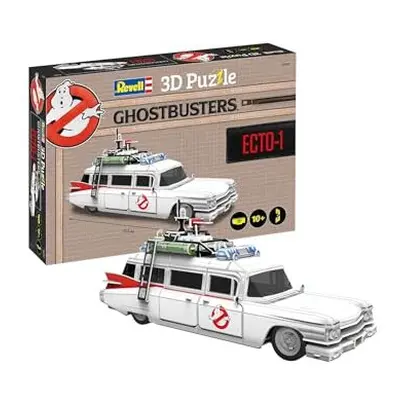 3D Puzzle Ghostbusters Ecto-1, Pieces, Highly Detailed, cm in length, Fun & Easy To Build