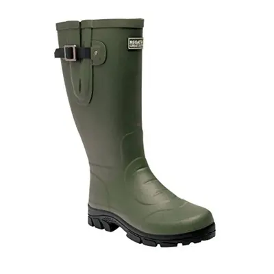 (12 UK, Deep Green) Regatta Mens Rivington Wellington Boots