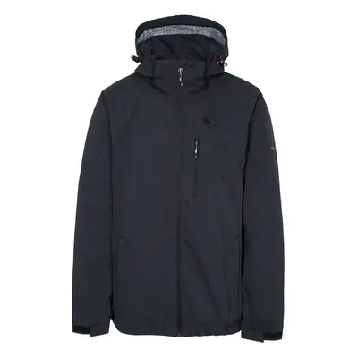 (XXS, Black) Trespass Mens Waterproof Jacket With Hood Weir