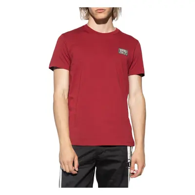 (Burgundy, S) DIESEL T DIEGOR SP Mens T Shirts Short Sleeve Slim Fit Casual Summer Cotton Tee