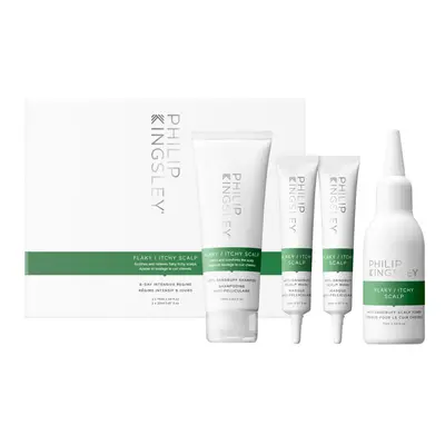 Philip Kingsley Flaky/Itchy Scalp 8-Day Kit 75ml Shampoo + 75ml Toner + x 20ml Masks