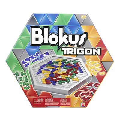 Blokus Trigon Board Game, Family Game for Kids and Adults, Use Strategy to Block Your Opponent, 