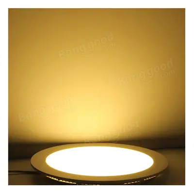 (Warm White) 18W Round Ceiling Ultra Thin Panel LED Lamp Down Light Light 85-265V