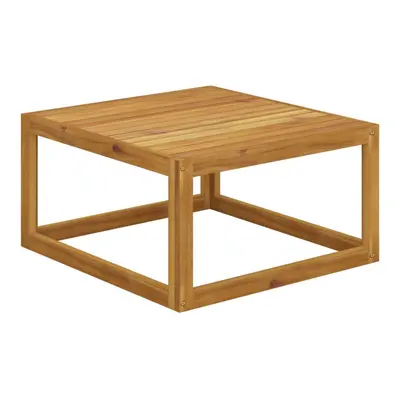 vidaXL Solid Acacia Wood Coffee Table Tea Garden Desk Outdoor Wooden Furniture