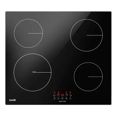 60cm Zone Induction Hob, Boost Function, Power Levels, Touch Control, Timer, 6800W - DH176