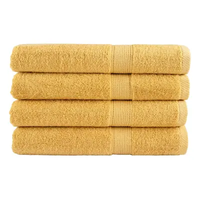 (gold, x cm/ pcs) vidaXL Premium Sauna Towels Guest Bath Towel pcs Grey 600gsm 100% Cotton