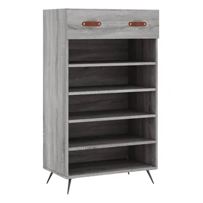 (grey sonoma) vidaXL Shoe Cabinet Shoe Storage Unit Shoe Rack Shoe Cupboard Engineered Wood