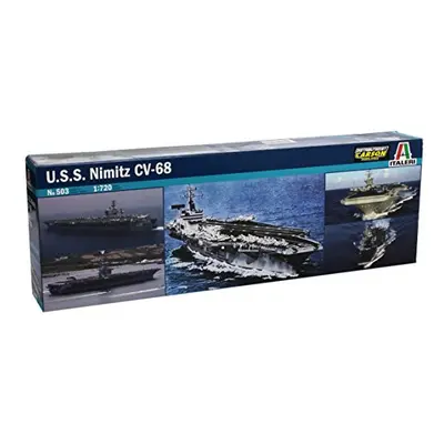 Italeri Scale Model 1:720 USS Nimitz CV-68