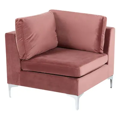 Velvet Corner Section Pink EVJA