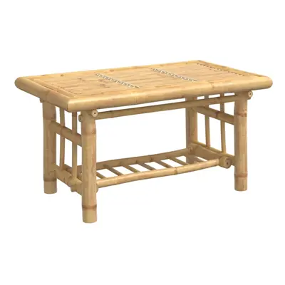 vidaXL Coffee Table Hall Tea Centre End Table Accent Side Console Table Bamboo