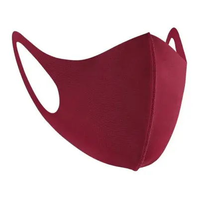 (Red) Pcs Fashion Cloth Fabric Face Protection, Unisex Earloop Colors Washable, Reusable