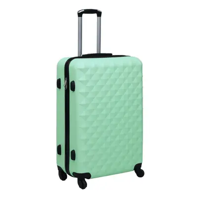 vidaXL Hardcase Trolley Mint ABS Practical Travel Luggage Bag Suitcase Set