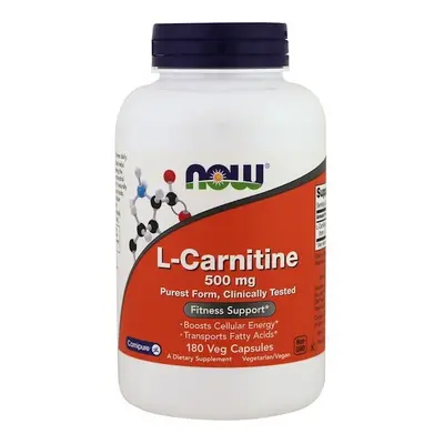 Now Foods, L-Carnitine, mg, Veg Capsules