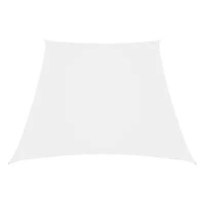 Sunshade Sail Oxford Fabric Trapezium 4/5x4 m White