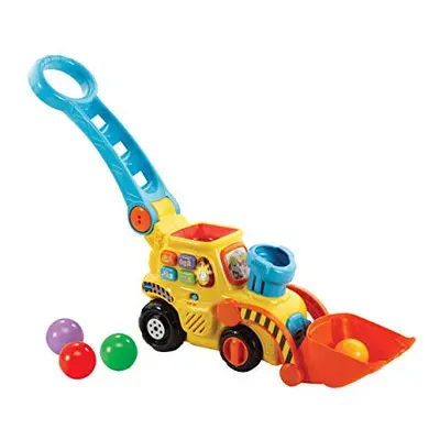 VTech POP and Drop Digger, Educational Push Along Digger for Toddler, Toy Gift for Months to 3 Y