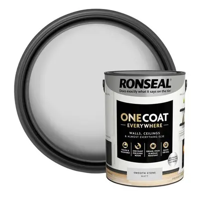 Ronseal One Coat Everywhere Interior Smooth Stone Matt litre