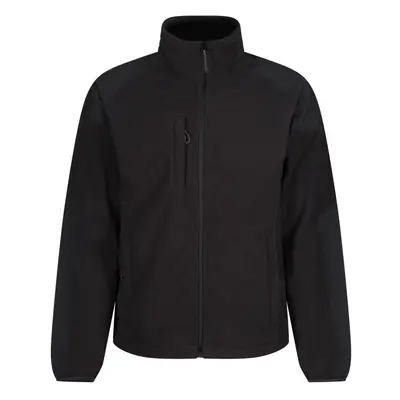 (L, Black) Regatta Mens Broadstone Full Zip Fleece Jacket