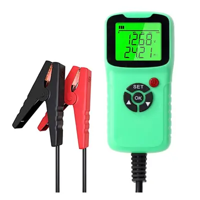 (Green) Car Battery Charger Tester Analyzer 12V 2000CCA Voltage Test Charge Circuit Automatic Di