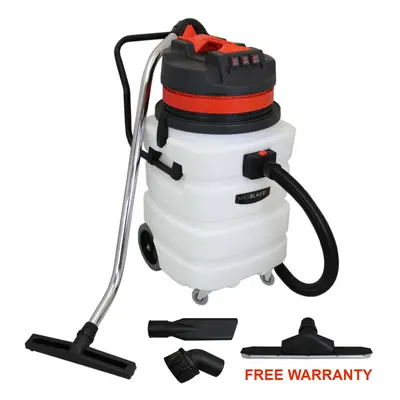 90L Industrial Vacuum Cleaner Wet Dry Floor Track Nozzle Commercial Clean 3000W