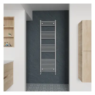 (Straight, 1600x500mm) Warmehaus Heated Towel Rail Chrome Bathroom Ladder Style Radiator Central