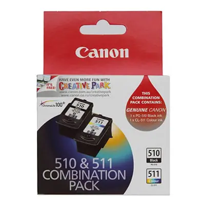 Canon Inkjet Cartridge Combo Pack (PG510/CL511)