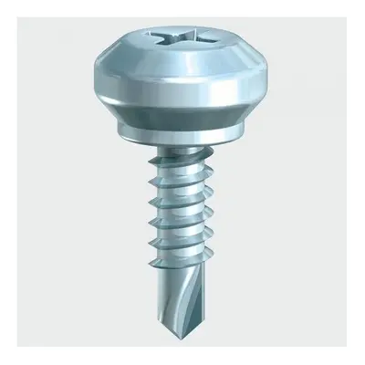 TIMco 241Z Weather Bar Self Drill Screw BZP 4.0 x 13mm Box of 1,000