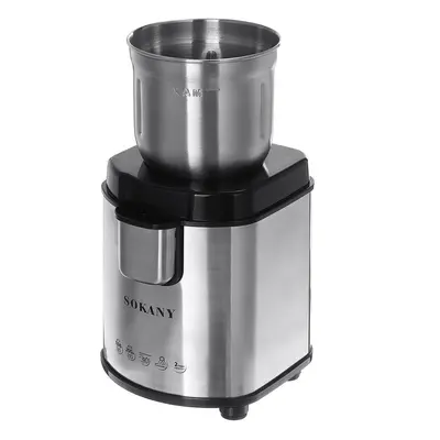 Electric Coffee Grinder Maker Beans Mill Herbs Nuts Spice Grinding Milling 200W