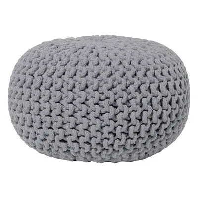 Ottoman CONRAD Grey Cotton