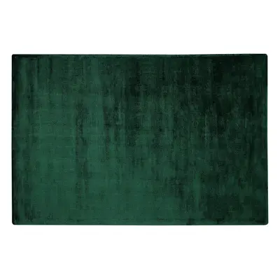 Viscose Area Rug x cm Green GESI II