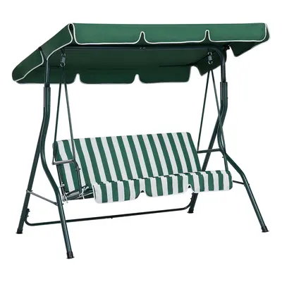 Patio Swing CHAPLIN Metal Green