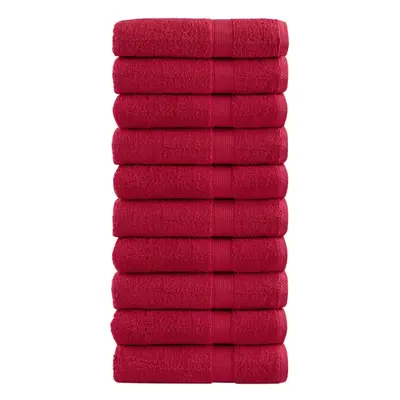 (red, x cm/ pcs) vidaXL Premium Sauna Towels Guest Bath Towel pcs Grey 600gsm 100% Cotton