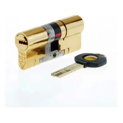 Yale Anti Snap Star Double Cylinder High Security 40:45 80mm Brass