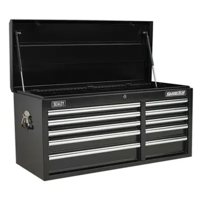 1025 x x 495mm BLACK Drawer Topchest Tool Chest Lockable Storage Cabinet