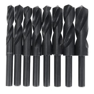 (Bagged) 8pcs 9/16 to Inch HSS Twist Drill Bit Hole Cutter for Wood Plastic Aluminum