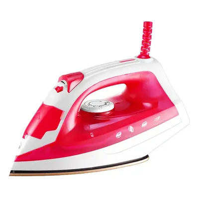 (Red) Handheld Portable Garment Steamer 1200W Powerful Clothes Steam Iron Fast Heat-up Fabric Wr