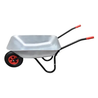 Garden Wheelbarrow Galvanized Wheel Barrow Hand Tool Garden Equipment L