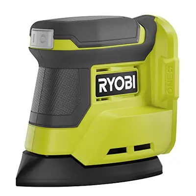 RYOBI RPS18-0 V ONE Plus Cordless Corner Palm Sander Bare Tool, One Size, Hyper Green