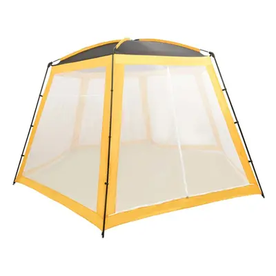 vidaXL Pool Tent Fabric 500x433x250 cm Yellow Pool Sun Shelter Party Pent