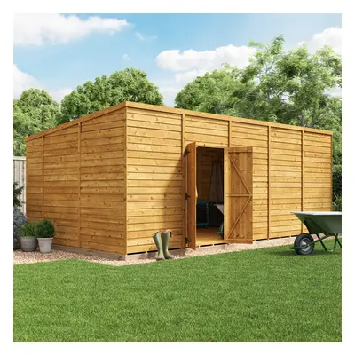 (20x10, Windowless) BillyOh Switch Overlap Pent Shed