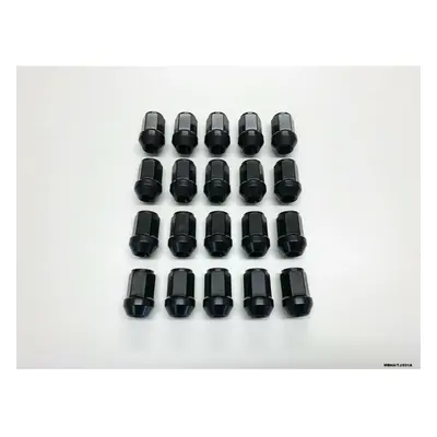 20 x Black Wheel Nut for Jeep Wrangler YJ & TJ WBHA/TJ/031A