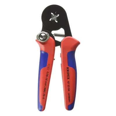 KNIPEX Self-Adjusting Crimping Pliers for wire ferrules with lateral access (180 mm) 53 SB (self