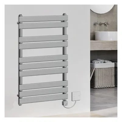 (1000x600mm, Chrome) WarmeHaus Thermostatic Heated Towel Rail Prefilled Electric Heated Towel Ra