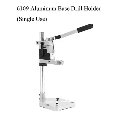 (Type B: Aluminum Base Drill Holder(single head)) Electric Drill Bracket 400mm Single/Double Hea