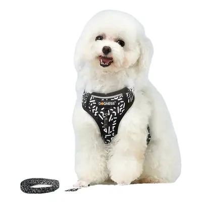 () Harness and Leash Sets Adjustable Lengths Reflective Design Breathable Mesh Dog Collar for Sm