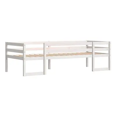 vidaXL Kids' Bed Frame Children's Bed Base White 90x200 cm Solid Wood Pine