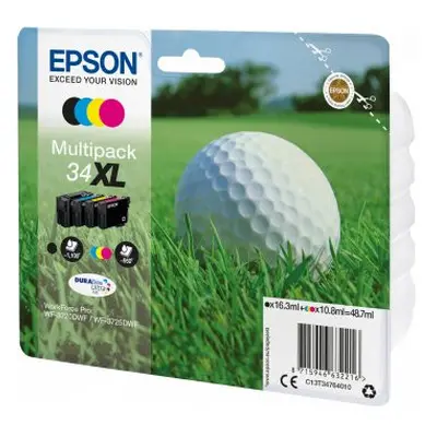 Epson Multipack 4-colours 34XL DURABrite Ultra Ink 10.8ml 16.3ml Black, Cyan, Magenta, Yellow in